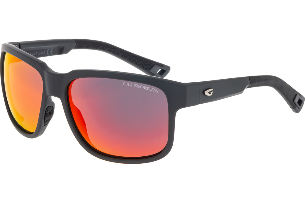 Спортивные очки GOG Makalu / Matt Grey-Black / Polarized Red Lens