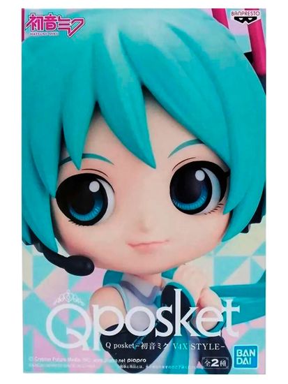 Фигурка Аниме Q Posket Hatsune Miku V4X B 14см BP18912P