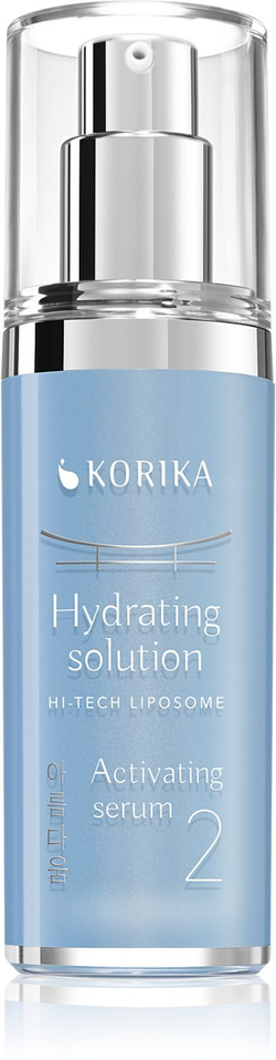 KORIKA HI-TECH LIPOSOME Hydrating solution Activating serum - интенсивно увлажняющая сыворотка /   30  ml  / GTIN 8059300538654