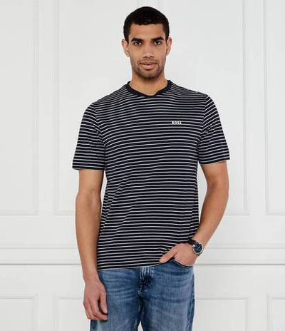 Футболка TalesStripe BOSS ORANGE - темно-синий(50499334)