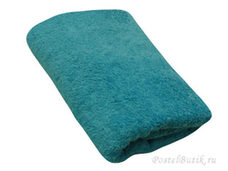 Махровое полотенце Life Style 7007 Uni бирюзовое от Cawo Германия