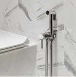 Смеситель с гигиенической лейкой 25k MIXLINE ML31-081 "Ray" встраиваемый