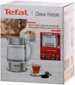 Электрочайник Tefal Glass Kettle KI772138 (y)