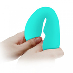 Вибратор Matt Super Soft (19 см) бирюзовый