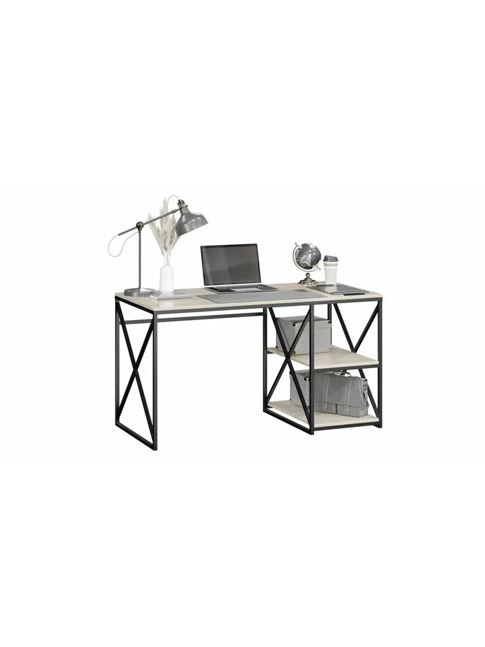 Стол письменный Черный 135х65х74,4 см