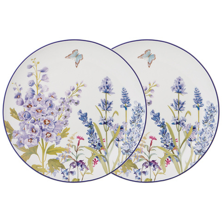 НАБОР ТАРЕЛОК ОБЕДЕННЫХ LEFARD "ПРОВАНС ЛАВАНДА" 2 ШТ. 25,5 СМ (КОР=18НАБ.)