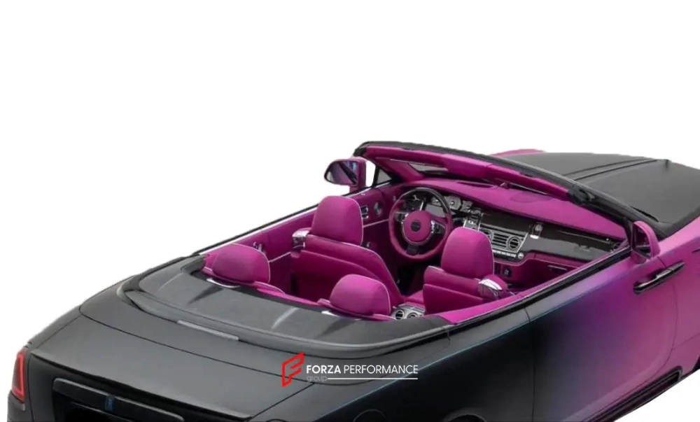 Крышка отсека складываемого верха из кованного карбона для ROLLS-ROYCE DAWN Ролс Ройс Давн