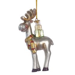 GAEM Фигурка декоративная подвесная "Олень", L5,5 W2,5 H11 см, 2в.