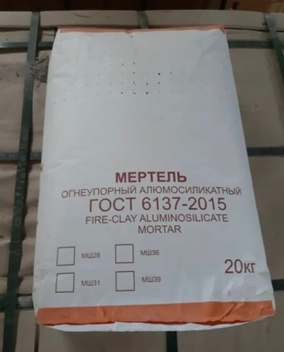 ДС-185/152100201 Мертель огнеупорный