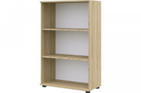 Стеллаж универсальный широкий открытый на 3 ниши серии Аргумент Сонома