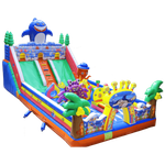 Коммерческий батут "Морские приключения" 14*7*6 м