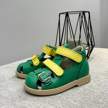 Ортопедические босоножки Ortosalon 646 R-Yesil limon