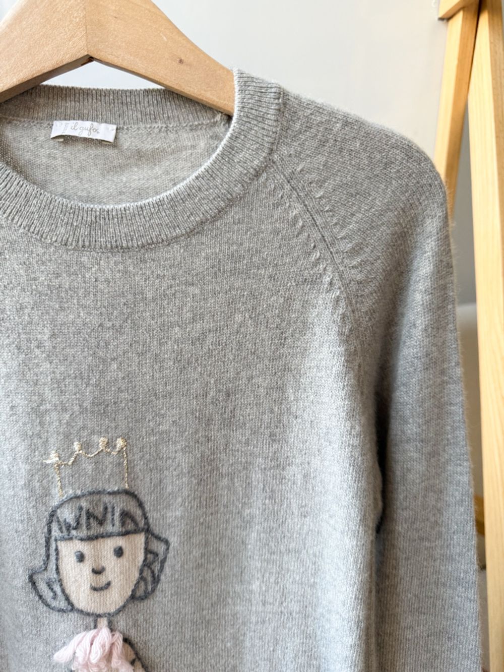 Шерстяной джемпер Il Gufo, 128