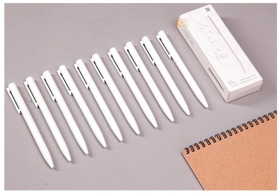 Набор гелевых ручек Xiaomi Gel Ink Pen (MJZXB01WC) (10 шт)