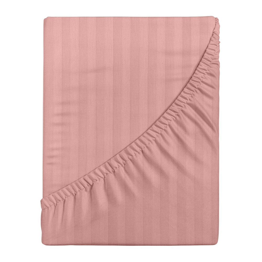 Простыня Verossa Stripe На Резинке Rouge 160х200 борт 30см