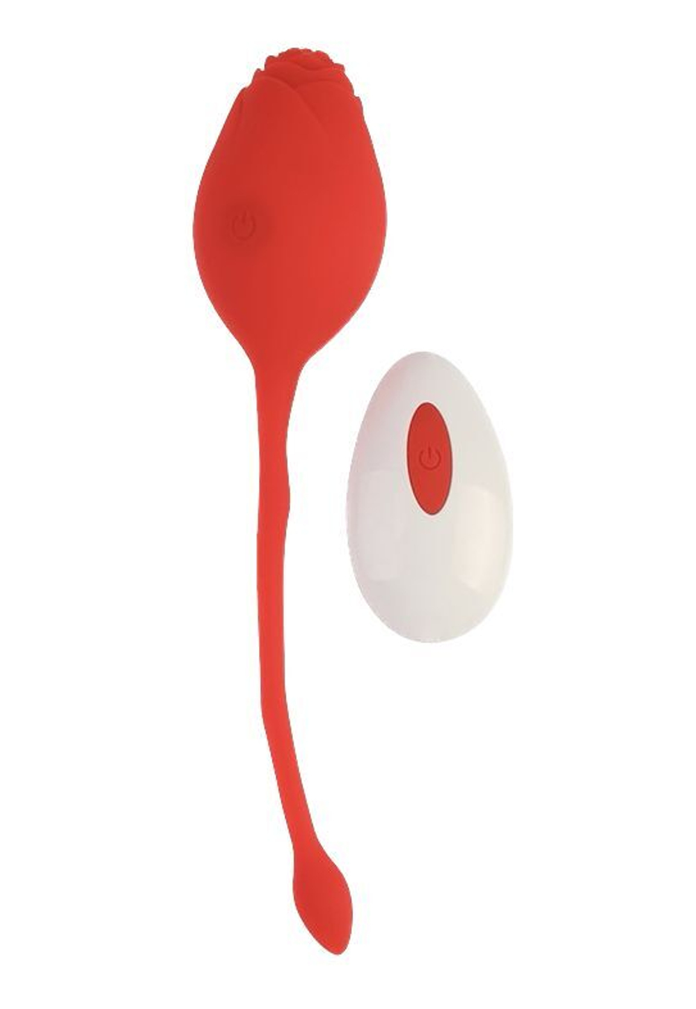 Красное виброяйцо Rosie с пультом ДУ (Цвет: красный)