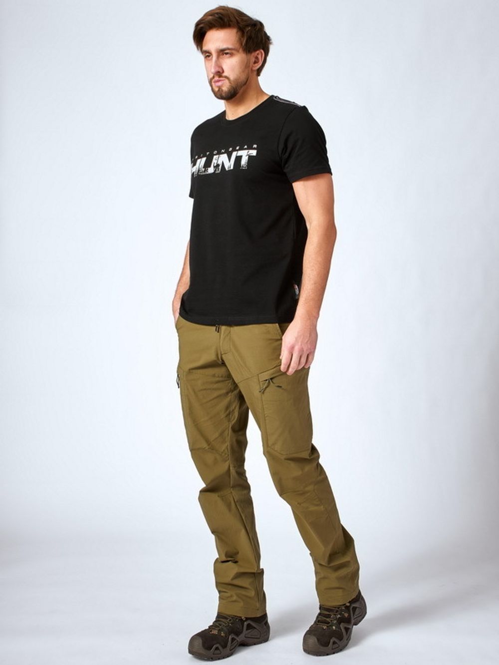 Футболка  "HUNT" TRITONGEAR черный