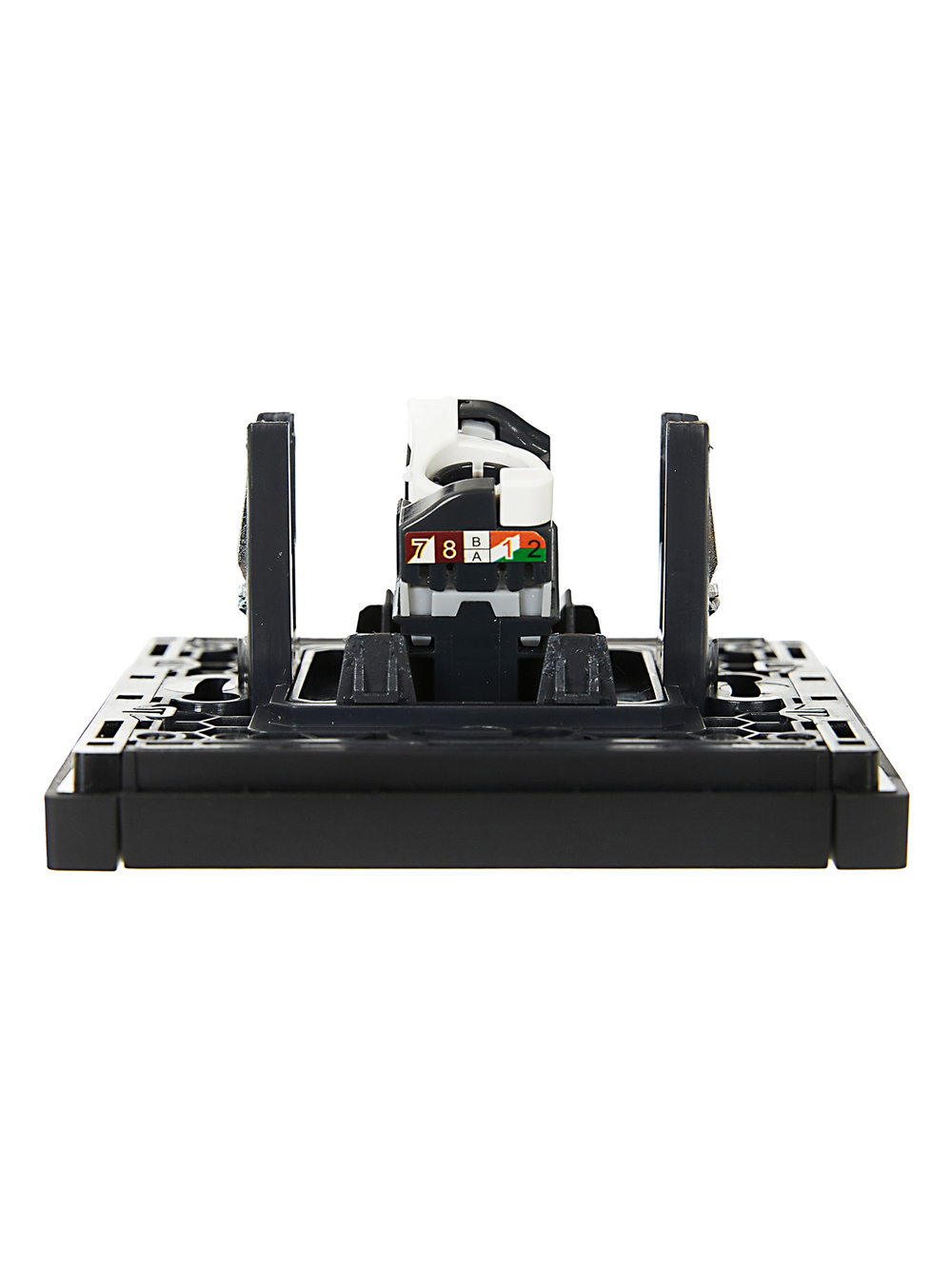 FORTE&PIANO Розетка компьютерная RJ45 кат.5E FP132 черный IEK
