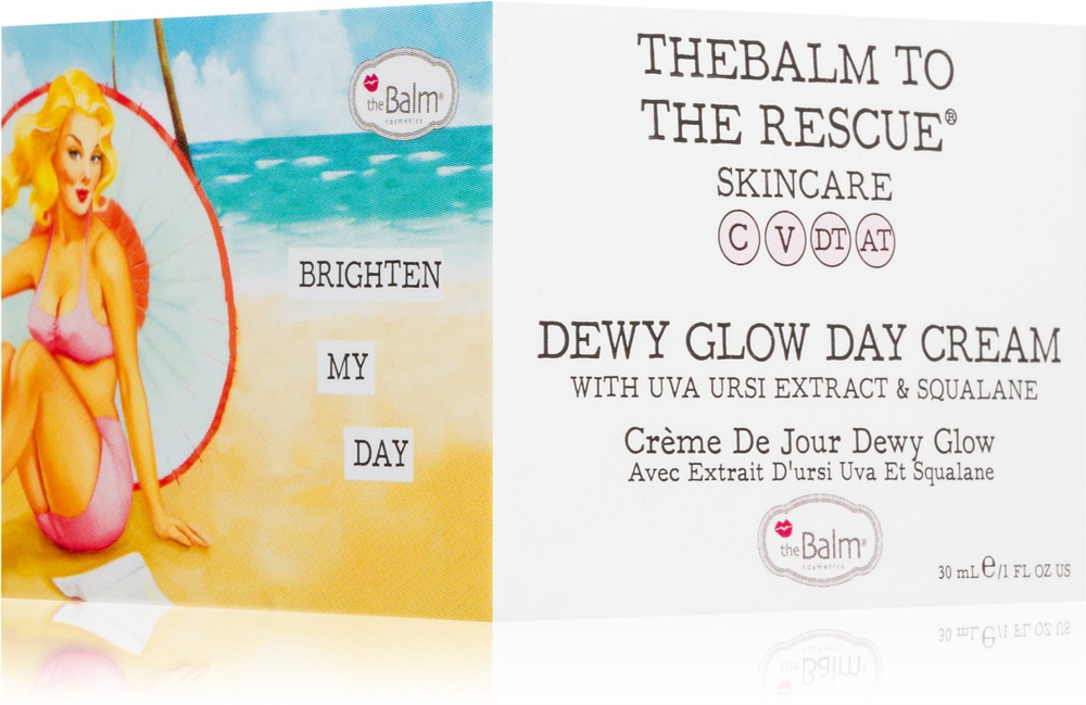 theBalm To The Rescue  Dewy Glow - увлажняющий крем, выравнивающий тон кожи и придающий коже сияющий вид /   30  ml  / GTIN 681619819612