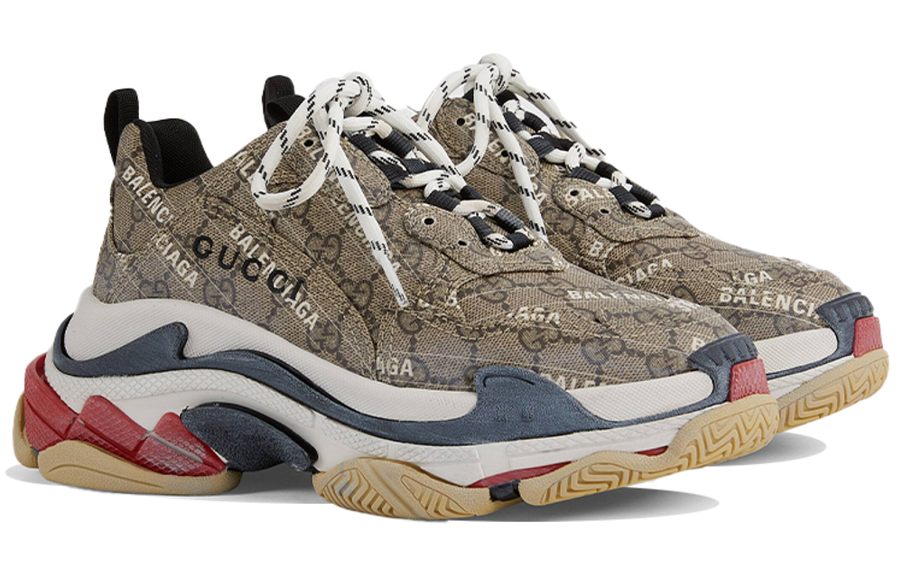 Gucci X Balenciaga Triple S (Женская размерная сетка)