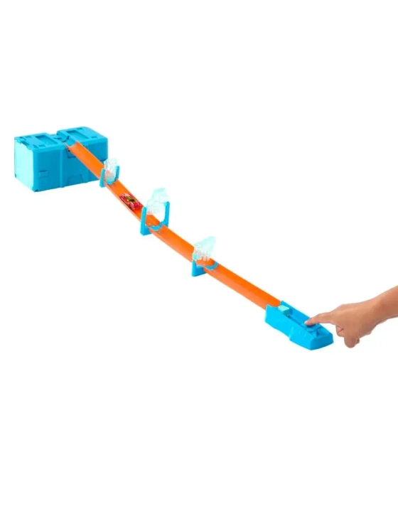 Автотрек Хот Вилс Track Builder Столкновение со льдом HKX40