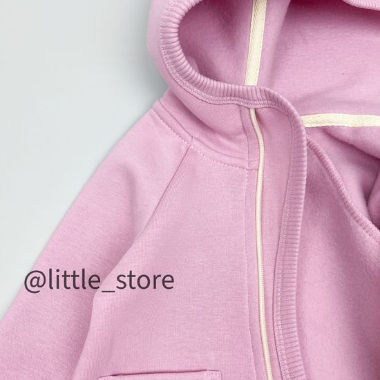 Комбинезон "Simple" из футера с начесом, Сахарная вата