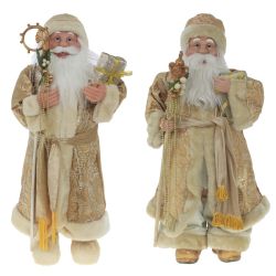 GAEM Дед Мороз, L33 W16 H61/H59 см