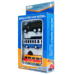 Набор транспорта 3шт, коробка 203-4