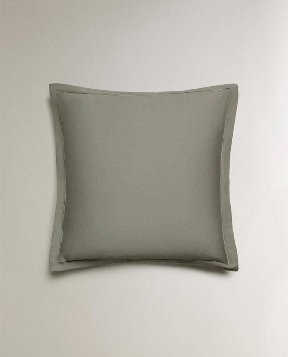 ZARA HOME (300 НИТЕЙ) НАВОЛОЧКА ИЗ ХЛОПКА, СИНИЙ