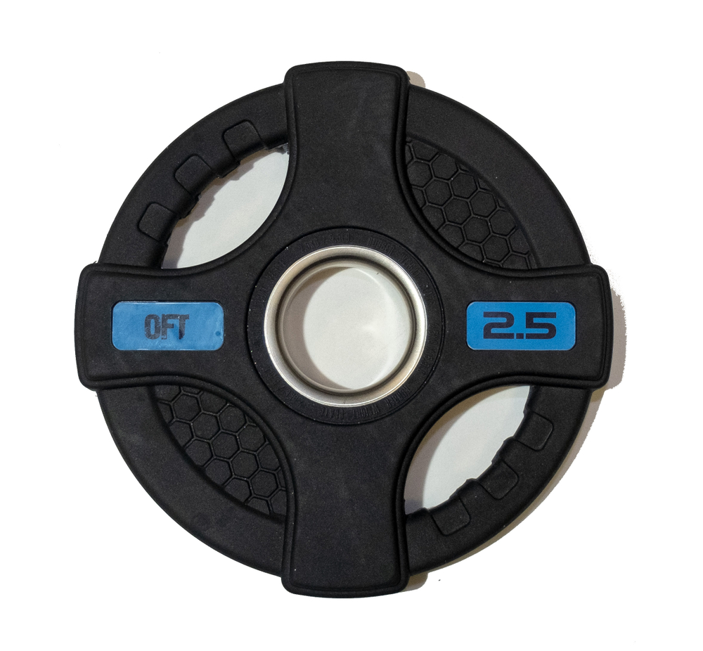 Штанга олимпийская 58 кг (диски с двумя хватами, черный гриф)