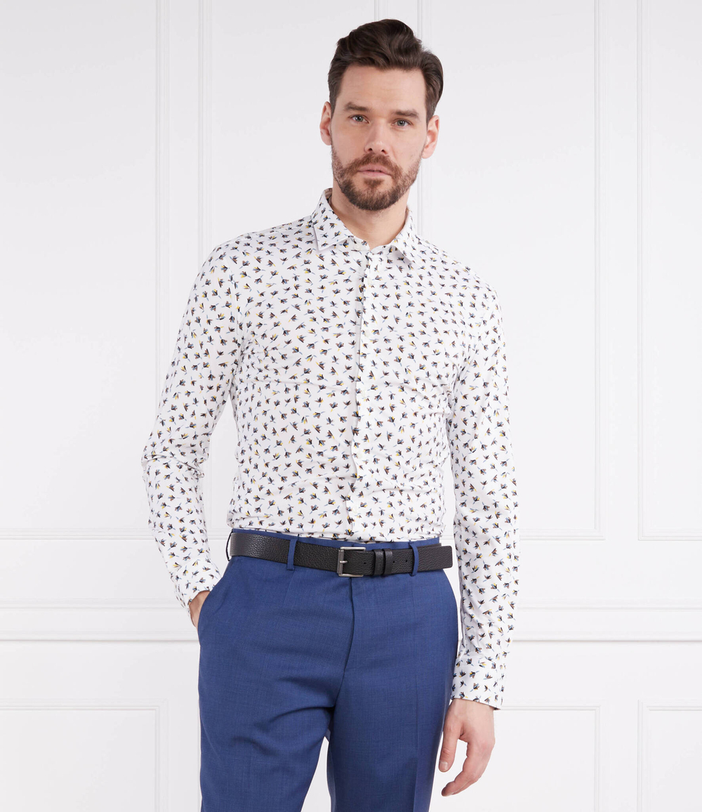 Рубашка Roan_F BOSS BLACK - белый(50488637)