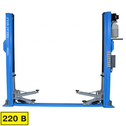 Цена на Great Wolf (GW-F4500E 220) Подъемник двухстоечный, 4500кг