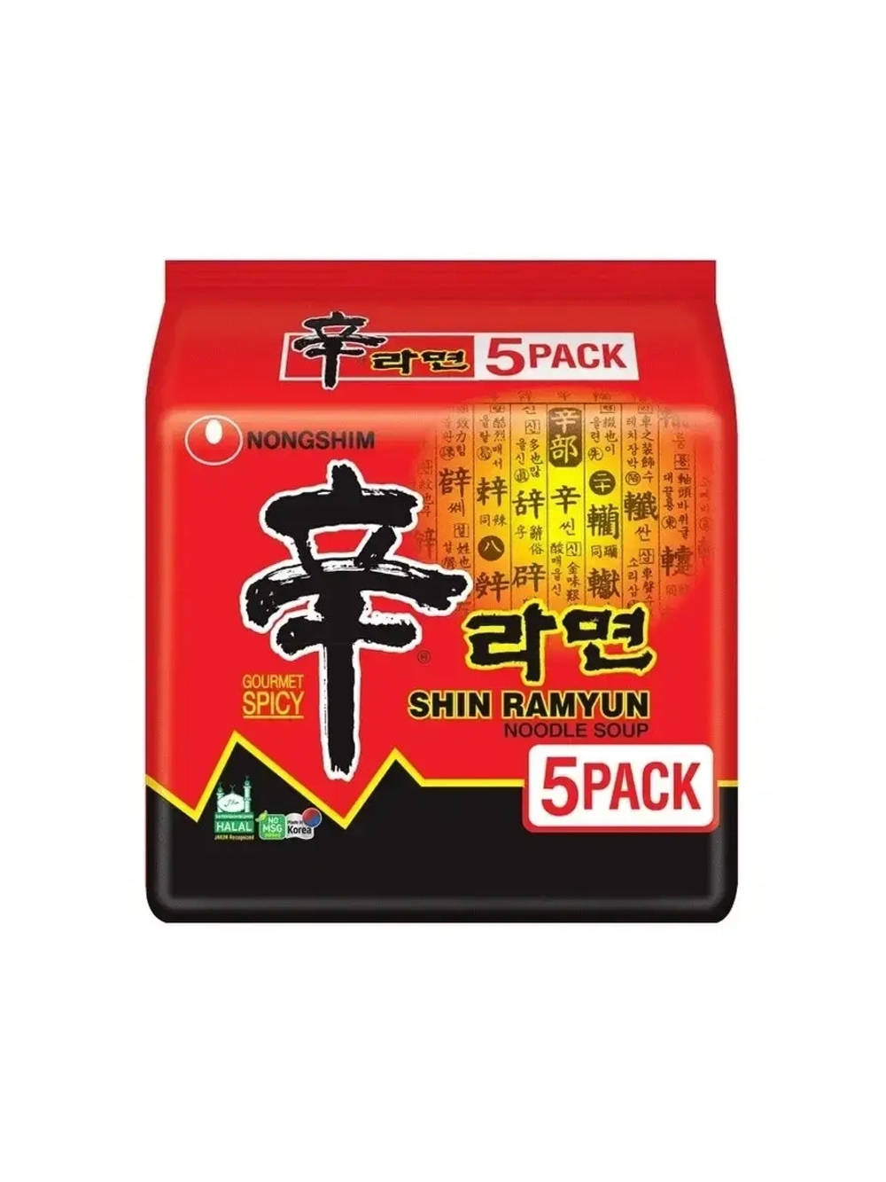 Лапша быстрого приготовления NONGSHIM Рамен острая