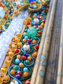 И-21б Набор для вышивания хрустальными камнями Господь Спас нерукотворный