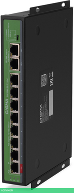 Коммутатор Digma DSP208F-2F-T120 V1