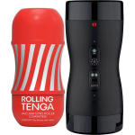 Набор Tenga Vacuum Gyro Roller 3s: мастурбатор и устройство для вращения и создания вакуума