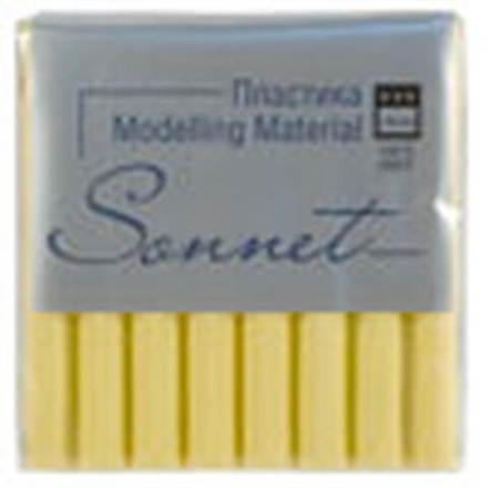 Пластика "Sonnet" желтый светлый, брус 56 гр.