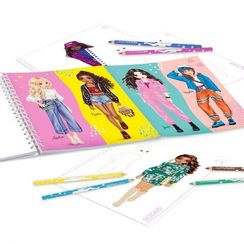 Create Your TOPModel Colouring Book