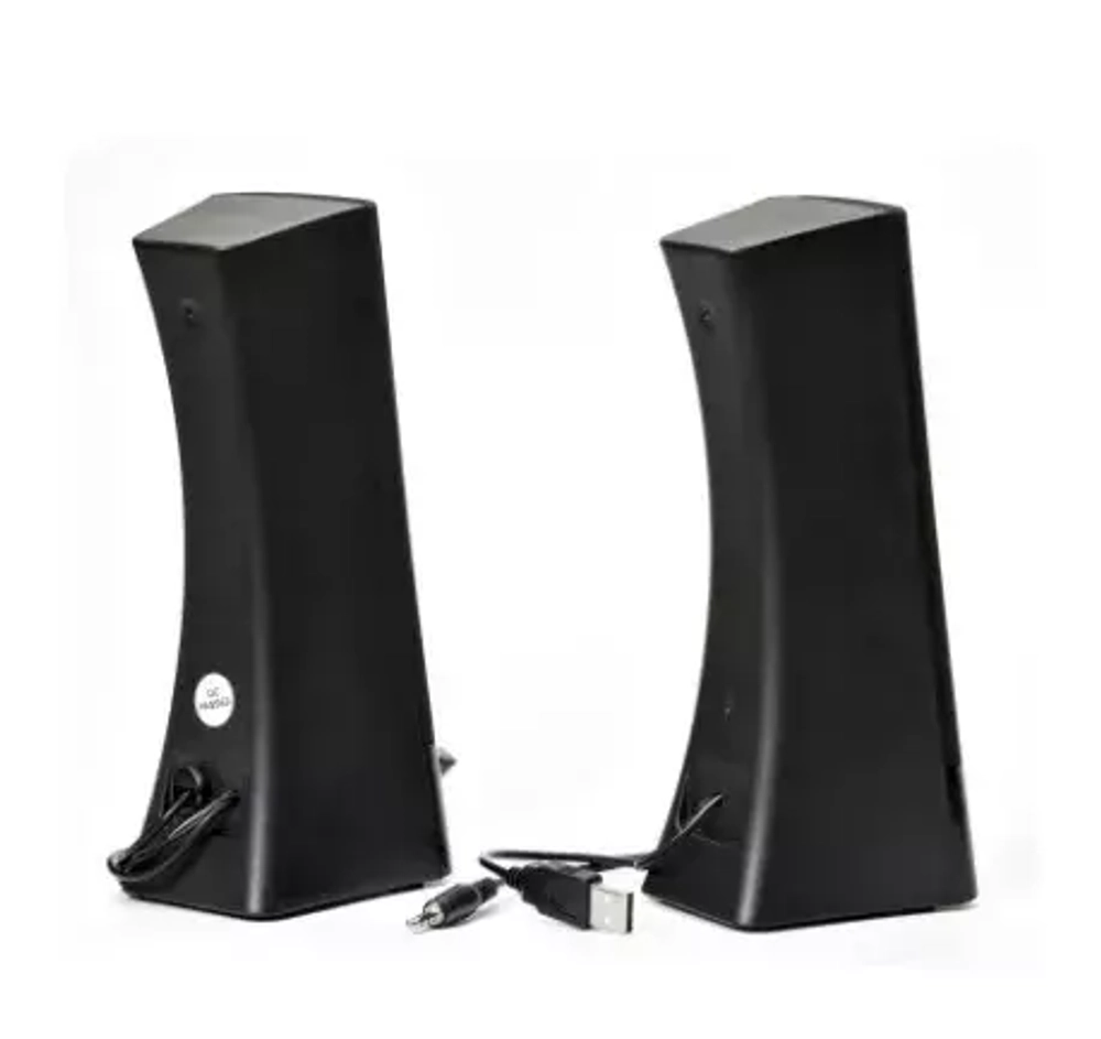 Perfeo колонки "TOWER" 2.0, мощность 2х2,5 Вт (RMS), чёрн, USB  (PF-532)
