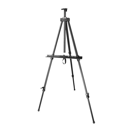 Мольберт алюминиевый переносной Гамма "Студия", 140*100*132(178)см, с чехлом