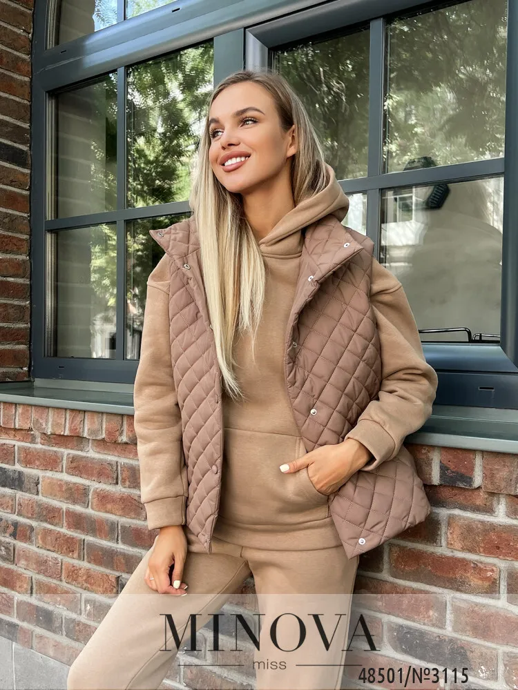 Жилет 3115-мокко Minova