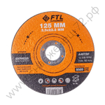 Круг отрезной по металлу FTL Express 125 х 2,5 х 22,2 мм A46TBF