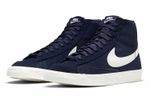 Кроссовки Nike Blazer 77 "Navy Suede" (Женская размерная сетка)