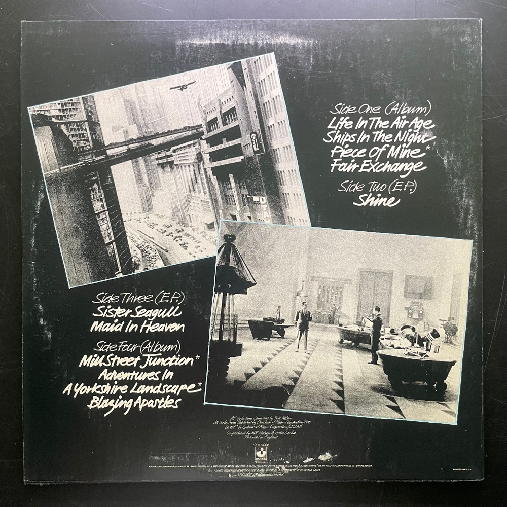 Be Bop Deluxe ‎– Live! In The Air Age 2LP (США 1977г.)