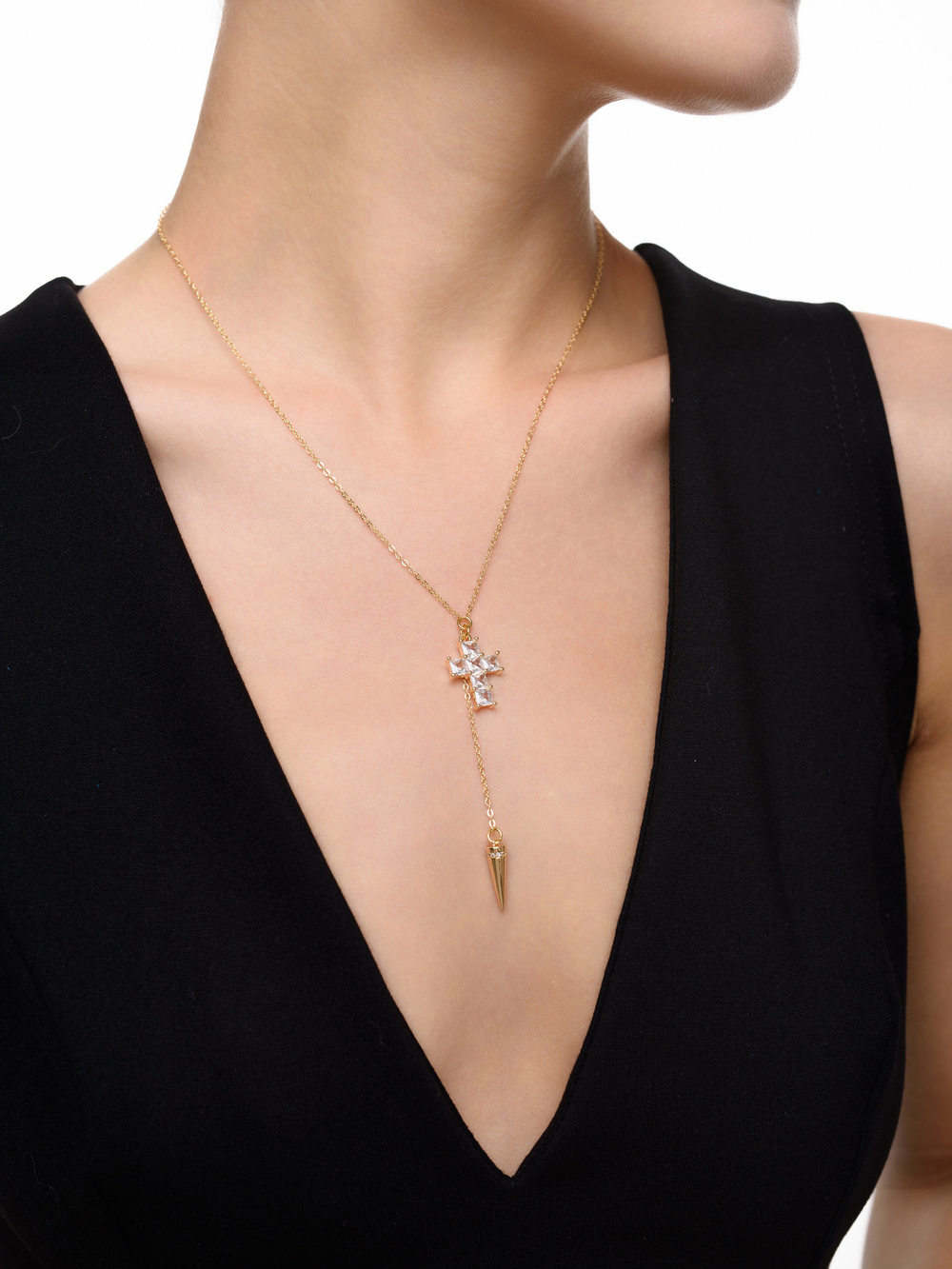 Сотуар "Thorn and Cross" White Gold