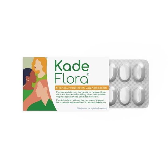 KadeFlora вагинальные капсулы с молочнокислыми бактериями