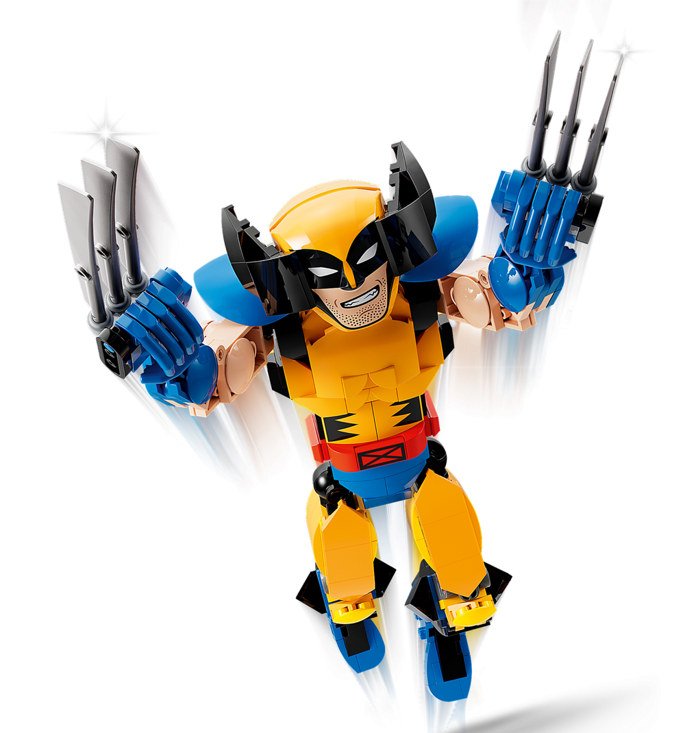 Конструктор Лего Супер Хирос Сборная фигурка Росомахи 76257 | LEGO Marvel Wolverine Construction Figure 327 деталей 8+