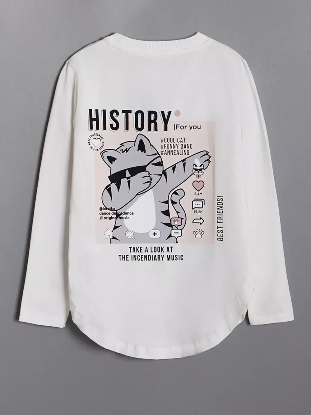 Костюм для девочки лонгслив и с леггинсы