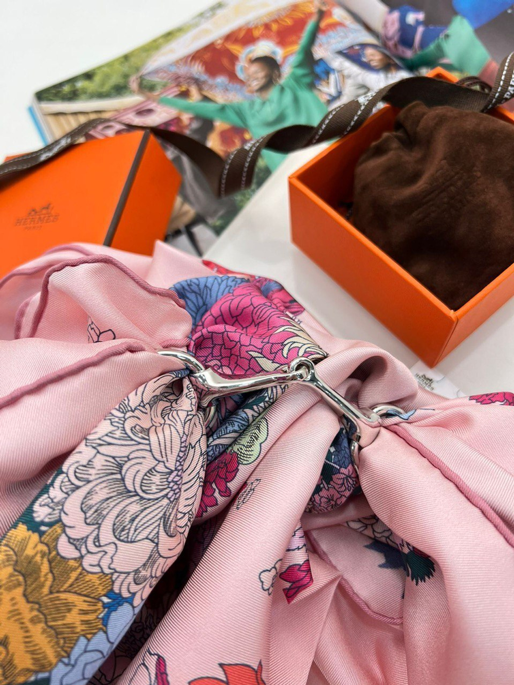 Держатель для платка Hermes