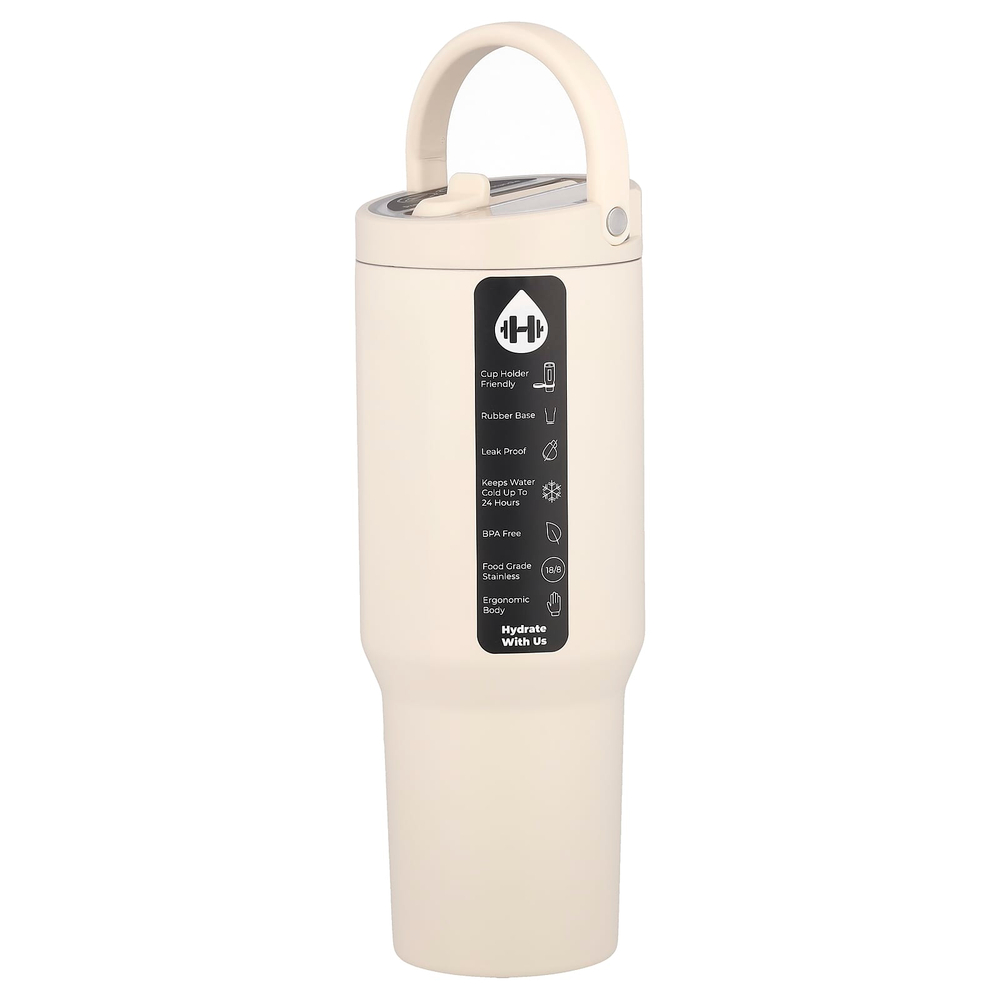 HydroJug, Sport Bottle, крем, 32 унции